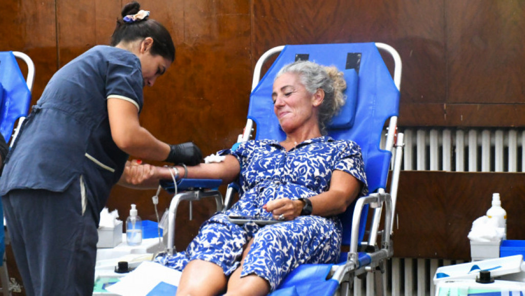 Se realizó otra jornada para donar sangre en el recinto